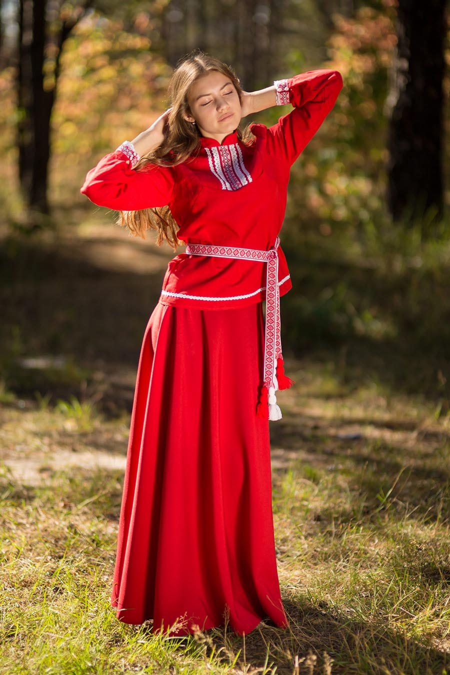 Underwear Women in Slavic costumes in Ulsan